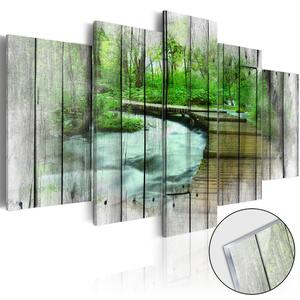 Obraz les tajemství na akrylátovém skle - Forest of Secrets