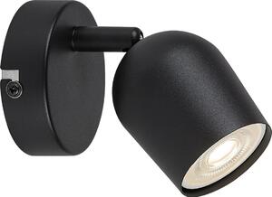 Rabalux 73101 - Nástěnné bodové svítidlo LIANET 1xGU10/15W/230V černá