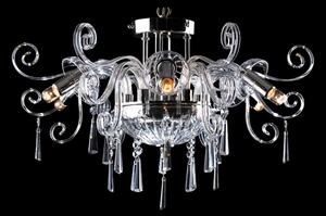 Designový lustr EL4186+103, Varianta Stříbrný