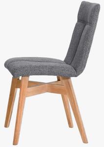 Jídelní židle skandinávský styl, barva šedá tmavá Arona