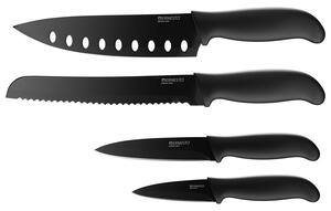 ERNESTO® Sada nožů, 4dílná (černá) (100352060002)