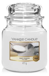 Yankee Candle - vonná svíčka Baby Powder (Dětský pudr) 411g