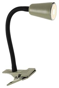 Rabalux 74092 - Stolní lampa s klipem ALDO 1xGU10/7W/230V khaki