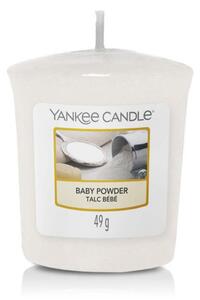 Yankee Candle - votivní svíčka Baby Powder (Dětský pudr) 49g