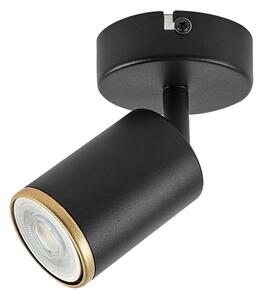 Rabalux 73107 - Nástěnné bodové svítidlo NOLIE 1xGU10/15W/230V černá