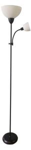 Rabalux 74109 - Stojací lampa ACTION PRO 1xE27/60W/230V + 1xE14/25W černá