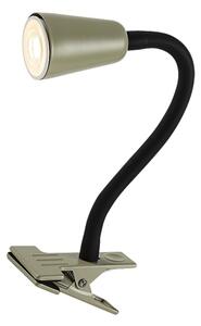Rabalux 74092 - Stolní lampa s klipem ALDO 1xGU10/7W/230V khaki