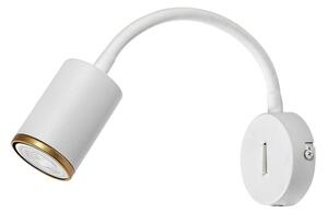 Rabalux 73110 - Nástěnné bodové svítidlo NOLIE 1xGU10/15W/230V bílá