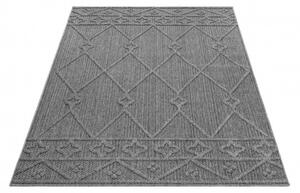 Ayyildiz, Moderní kusový koberec Patara 4955 Grey | Šedá Typ: 80x250 cm