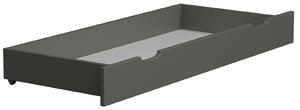 Borovice šuplík pod postel 150 cm šedá