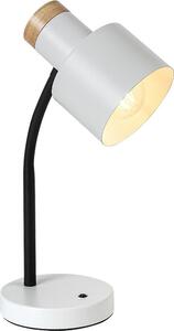 Rabalux 74098 - Stolní lampa PASTRO 1xE27/20W/230V bílá