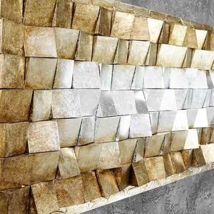Dřevěný 3D obraz Mozaika 3