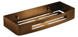Gedy - Nástěnná police do sprchy SMART 30x12,8 cm bronzová