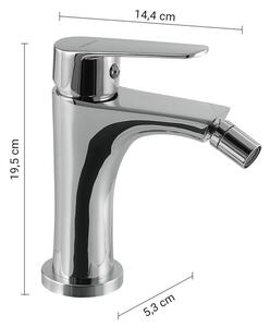 Gedy - Bidetová baterie COMO 19,5 cm lesklý chrom