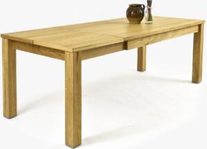 Dubový stůl rozkládací 160-220 x 90 cm