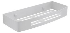 Gedy - Nástěnná police do sprchy SMART 30x12,8 cm bílá