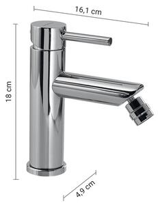 Gedy - Bidetová baterie COMO 18 cm lesklý chrom