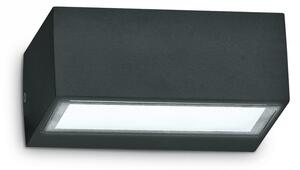 Venkovní nástěnné svítidlo Ideal lux Twin AP1 115375 1x28W G9 - černá