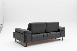 Designová sedačka Vatusia 199 cm antracitová