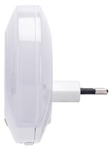 Aigostar - LED Noční svítidlo do zásuvky s USB LED/0,4W/230V