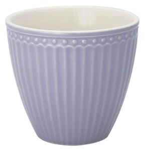 Green Gate - porcelánový latte hrnek Alice Lavender 350 ml