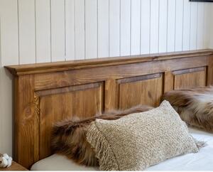 Manželská postel v rustikálním stylu 180 x 200
