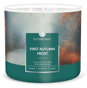 Goose Creek - vonná svíčka First Autumn Frost (První podzimní mráz) 411g