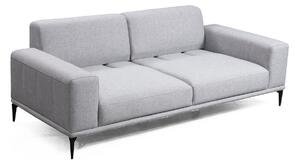 Designová 3-místná sedačka Olliana 230 cm šedá