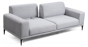 Designová 3-místná sedačka Olliana 230 cm šedá