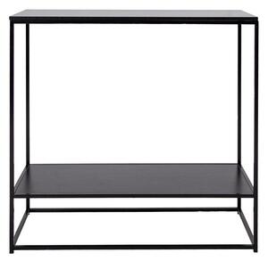 Černý Konzolový stolek Vita 36 × 80 × 80 cm HOUSE NORDIC
