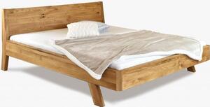 Dubová postel z masivu luxusní, marina 160 x 200 cm