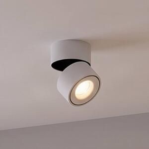 Arcchio LED stropní bodové světlo Rotari, bílé, 1-žárovkové, 1987 lm, stmívatelný, Bílá / opál, Chodba, Hliník, Moderní