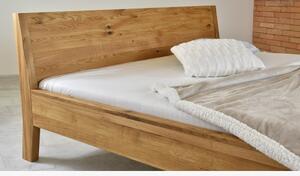Dubová postel z masivu luxusní, marina 180 x 200 cm