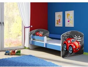 Dětská postel ACMA II Modrá 140x70 + matrace zdarma, Barvy ACMA 42 - Traktor