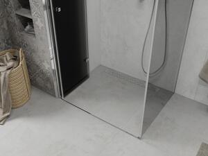 Mexen Lima skládací sprchový kout 80 x 70 cm, Grafitově černá, Chromovaná
