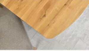 Designový masivní dubový stůl rozkládací, Anor 180-220 x 90 cm