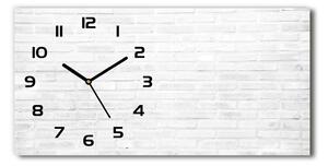 Skleněné hodiny na stěnu tiché Zděná zeď pl_zsp_60x30_f_103192247