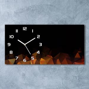 Moderní skleněné hodiny na stěnu Abstrakce pl_zsp_60x30_f_103020861