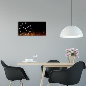 Moderní skleněné hodiny na stěnu Abstrakce pl_zsp_60x30_f_103020861