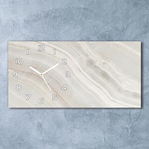 Skleněné hodiny na stěnu Mramorová textura pl_zsp_60x30_f_103232297