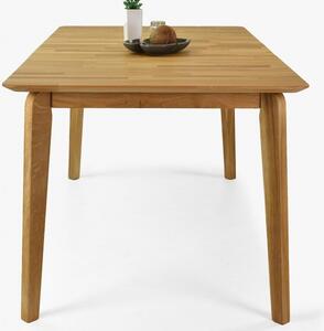 Rozkládací stůl dub masiv, Liam XL 160-200 x 90 cm