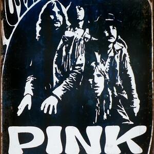 Kovová cedule Pink Floyd 3