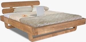 Dřevěná postel z trámů Alex, 180 x 200