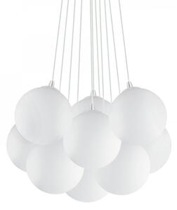Ideal Lux 131924 závěsné stropní svítidlo Mapa Bianco 11x40W|E14 - bílé