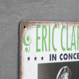 Kovová cedule Eric Clapton