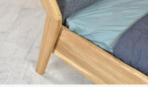 Luxusní dubová postel na nožičkách Milenium 180 x 200 cm