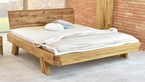 Dubová luxusní postel z trámů, Manželská Mia 180 x 200 cm