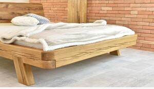 Dubová luxusní postel z trámů, Manželská Mia 180 x 200 cm