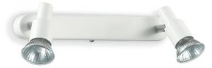 Přisazené nástěnné svítidlo Ideal lux Slem AP2 142081 2x50W GU10 - bílá
