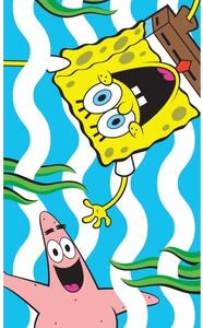 Dětský froté ručník Sponge Bob Zábava v Moři 30x50 cm